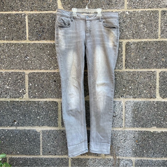 Size 10 women’s Jess gray with fade design extreme skinny - Picture 1 of 7